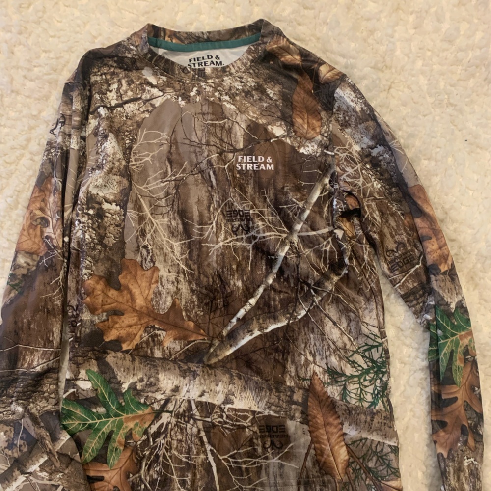 Boys camo shirt
